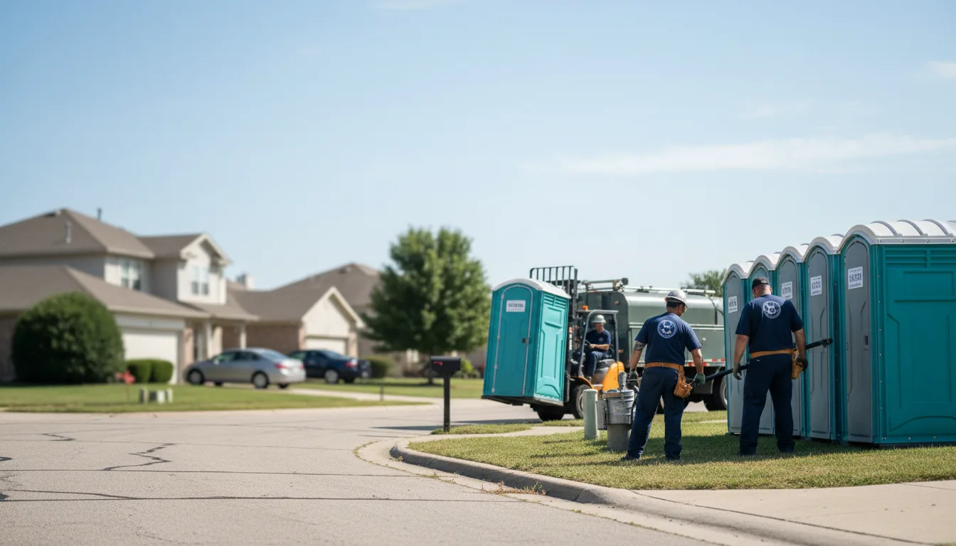 Porta Potty Rental in Chalk Hill, PA near me